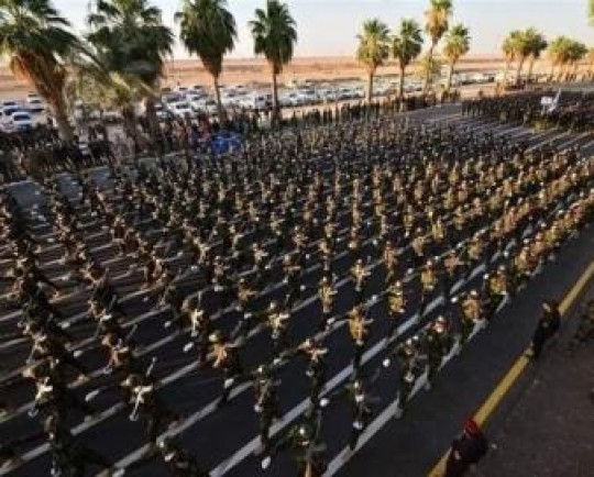 حشد شعبی در تدارک رژه بزرگ نظامی در اردوگاه شهید «ابومنتظر»