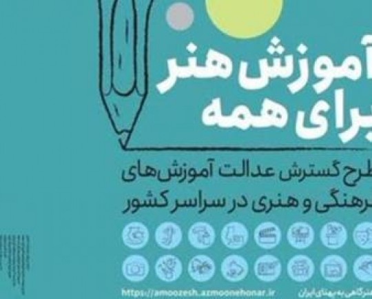 اجرای طرح «آموزش هنر برای همه» در زنجان